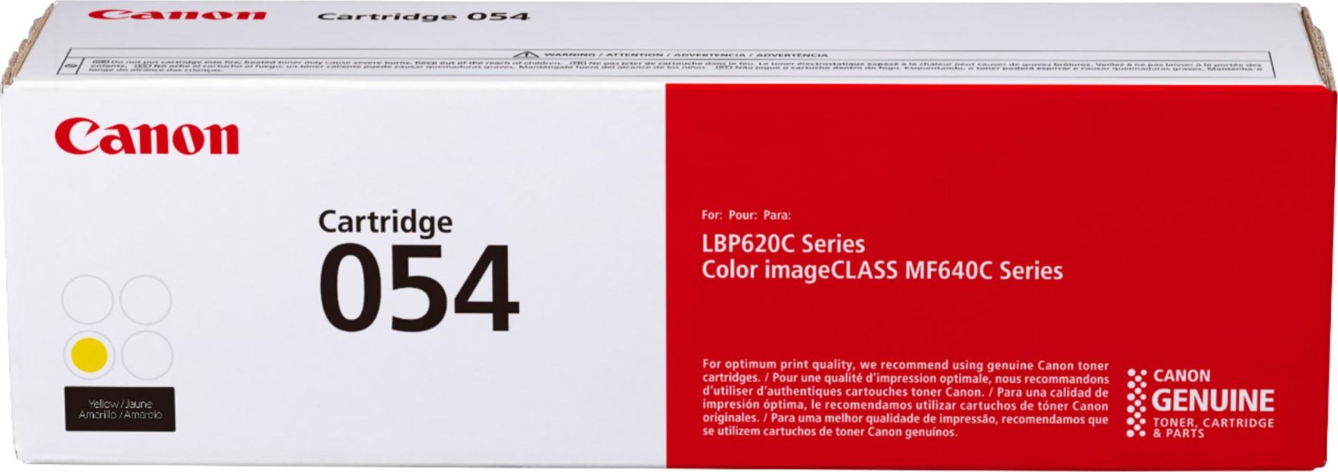 Canon CRG-054Y Yellow Sarı 1.200 Sayfa Toner MF645