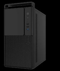 FRISBY FC-2750B 350W USB 3.0 Kulplu ATX Kasa Dahili 350W PSU Micro ATX Mini ITX Uyumluluk Taşınabilir Ofis Bilgisayar Kasası Siyah