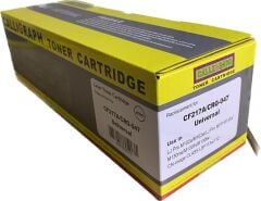 Calligraph HP CF217A (17A) / Canon CRG-047 Uyumlu Chipli Muadil Siyah (Black) Toner - 1.600 Sayfa