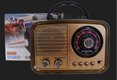 Everton RT-677  Bluetooth-USB-SD-AUX-TF Nostaljik Radyo