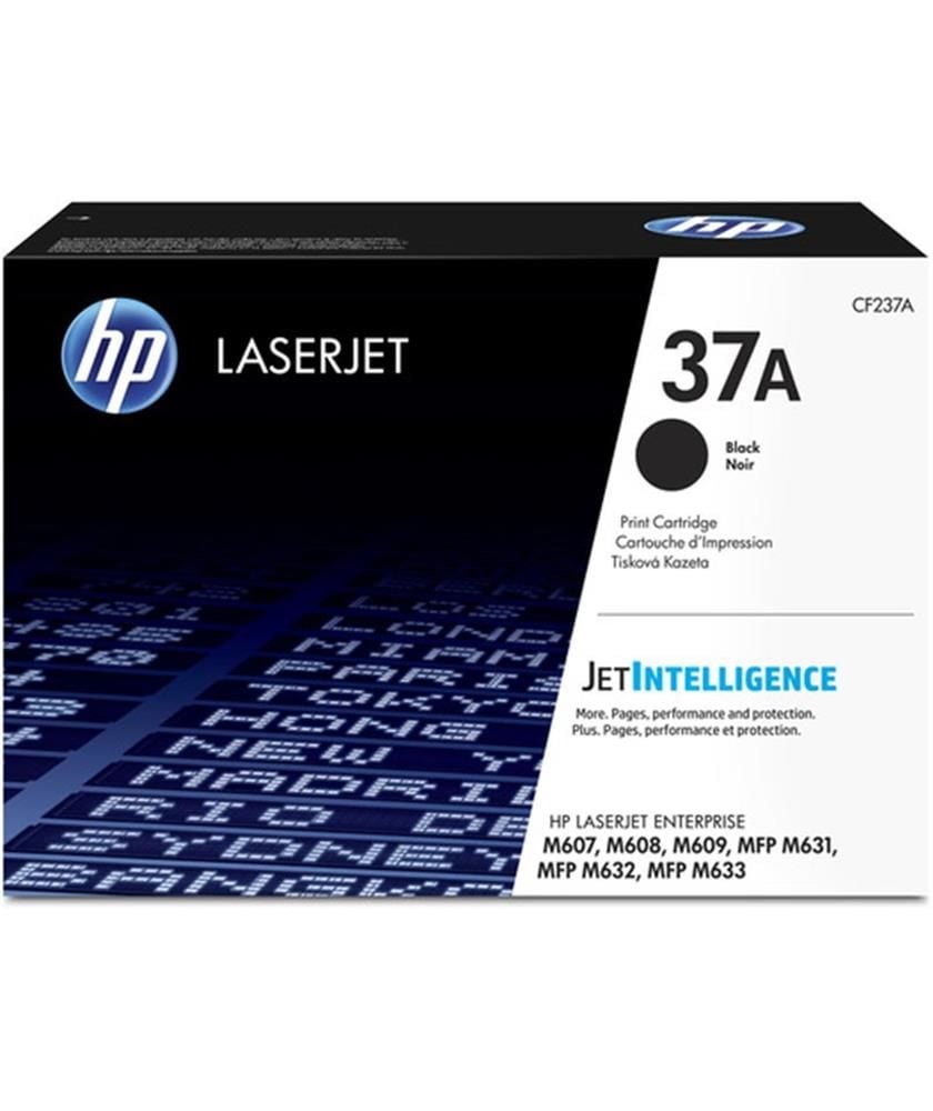 HP 37A Black (Siyah) Original LaserJet Toner - Enterprise M607 / M608 / M609 / M631 (CF237A)