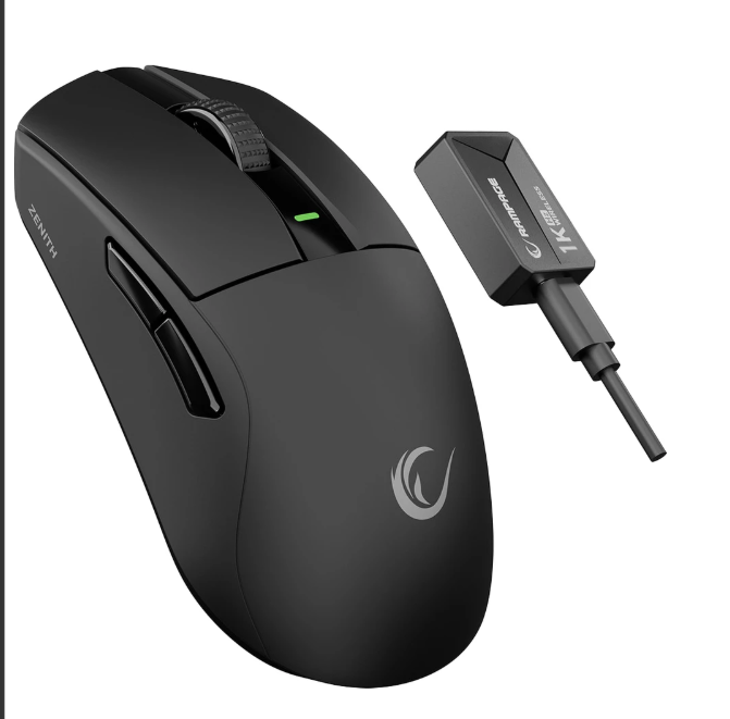 Rampage Zenith Kablosuz Gaming Mouse (PAW3395 / Nordic 52833 / BT + 2.4G + Kablolu)