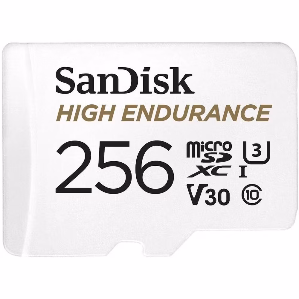 256GB SANDISK HIGH ENDURANCE MICROSD 100MB/S SDSQQNR-256G-GN6IA