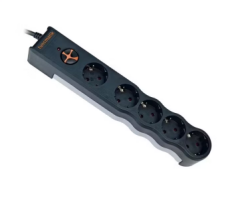 Tunçmatik PowerStrip TSK19055 3'lü 1.5 Metre IEC 66884-1:2022 Standartlı FR Alev Almaz Anahtarlı Grup Priz