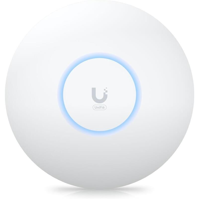 UBNT U6+ 2.4/5GHz Dualband WiFi6 2x2 MU-MIMO 2976Mbps İç Mekan Tavan Tipi Access Point (Adaptörsüz)