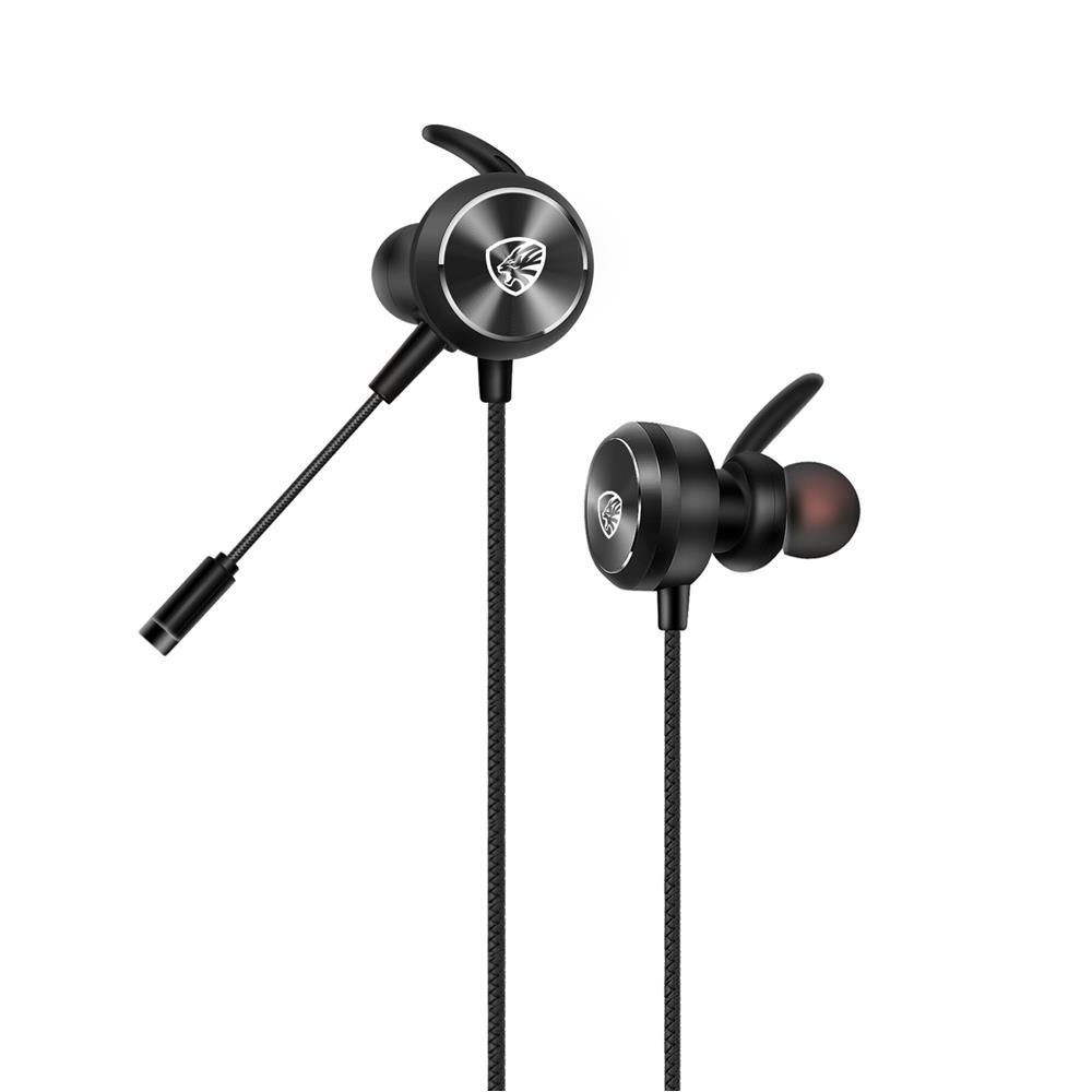 Hytech HY-GK3 Siyah 3.5mm Jak Girişli Çift Mikrofonlu Esnek Mikrofonlu Gaming Oyuncu Kulak İçi Kulaklık