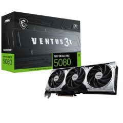 MSI GeForce RTX 5080 Ventus 3X OC Plus 16GB GDDR7 256-Bit DX12 PCIe 5.0 x16 Ekran Kartı