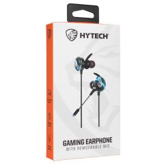 Hytech HY-GK4 Mavi Kamuflaj 3.5mm Jak Girişli Çift Mikrofonlu Esnek Mikrofonlu Gaming Oyuncu Kulak İçi Kulaklık