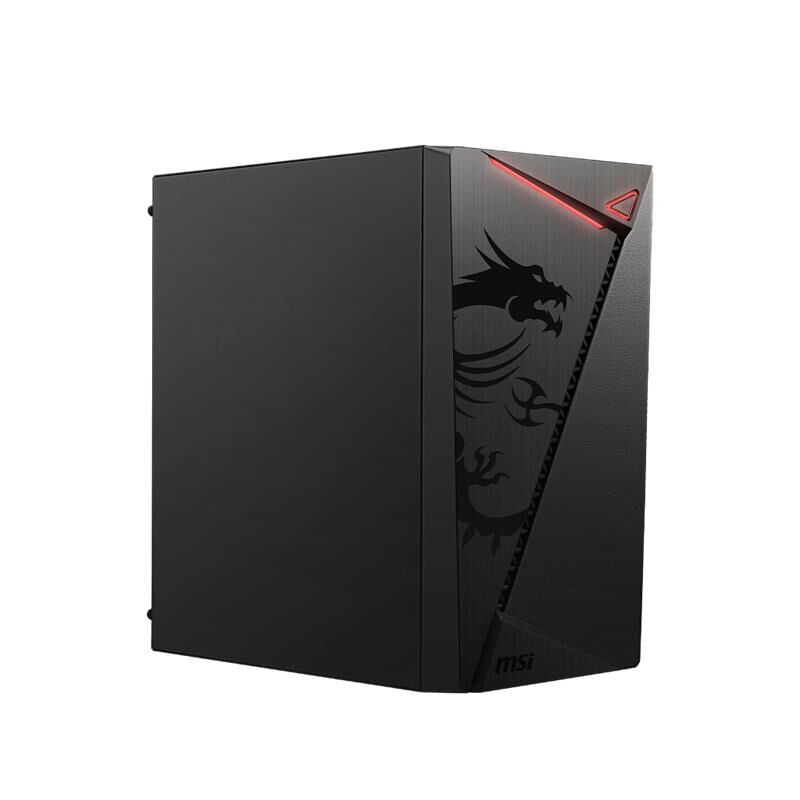 MSI MAG SHIELD M301 Mesh 2×120 mm + 1×120 mm Fan, PSU Yok, Micro‑ATX Gaming Siyah Kasa