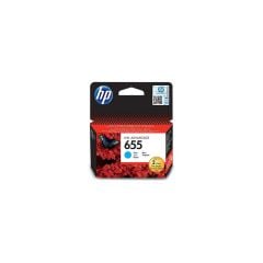 HP 655 Cyan (Mavi) Orijinal Mürekkep Avantajlı Kartuş (CZ110AE)