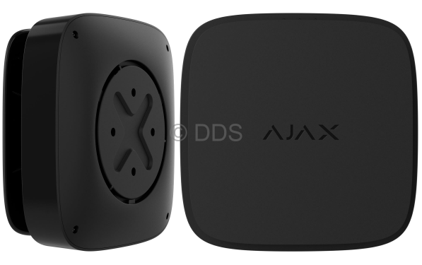 AJAX FireProtect 2 RB Plus Siyah Duman Isı ve Karbon Monoksit (CO) Dedektörü Kablosuz Yangın Alarm Sensörü AJAX FireProtect 2 Güvenlik Sistemi Uyumlu