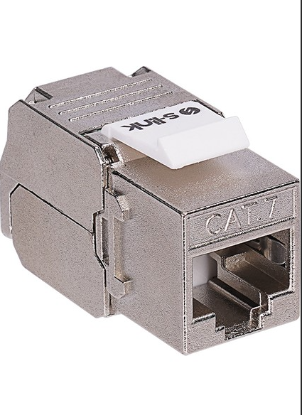 S-LINK SL-CAT7KS01 Cat7 UTP/STP Keystone Jack Metal Kılıflı Ağ Bağlantı Modülü
