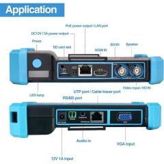 UPTECH IPC-5100C-PLUS 4K 5.4 INC KABLO BULUCU VE KAMERA TEST CİHAZI DOKUNMATİK BATARYALI