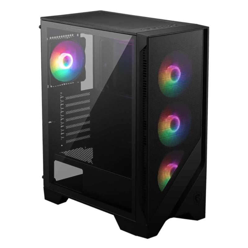 MSI MAG Forge 120A B65 Temperli Cam 6x120mm Auto RGB Fan 650W Bronze ATX Gaming Kasa
