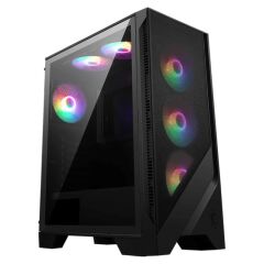 MSI MAG Forge 120A B65 Temperli Cam 6x120mm Auto RGB Fan 650W Bronze ATX Gaming Kasa