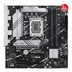 ASUS PRIME B760M-PLUS Intel B760 LGA1700 DDR5 7200MHz (OC) M.2 mATX Anakart