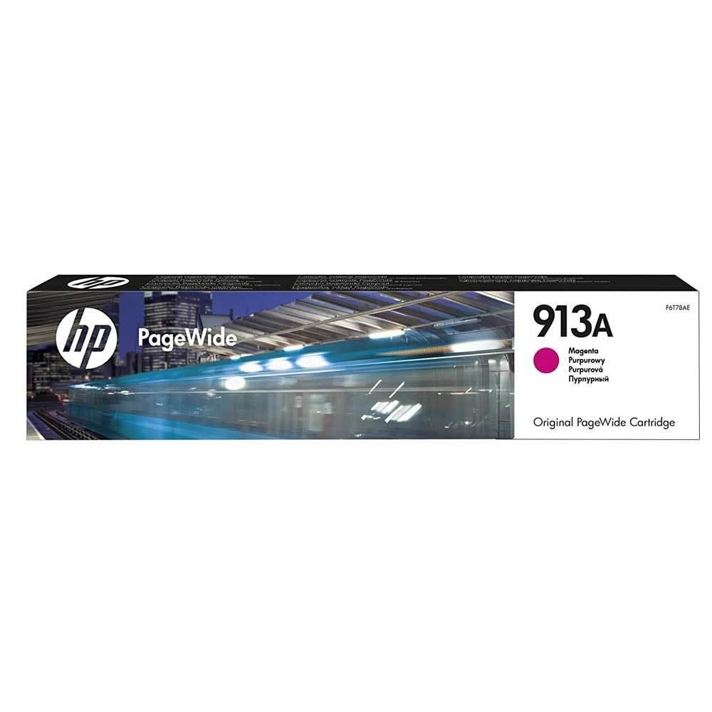 HP 913A Magenta (Macenta) Orijinal PageWide Mürekkep Kartuşu - F6T78AE