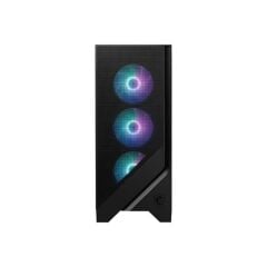 MSI MAG FORGE 320R AIRFLOW Tempered Glass Side Panel ARGB Fan 4x120 mm USB 3.2 Gen 1 ATX/mATX/mITX Mid‑Tower Kasa Siyah