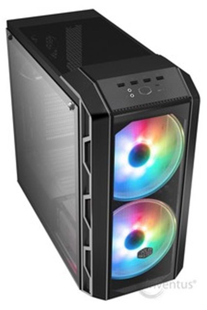 Cooler Master MasterCase H500 Mesh Akrilik Panel Tempered Glass 2x200 mm ARGB Fanlı Mid‑Tower Kasa