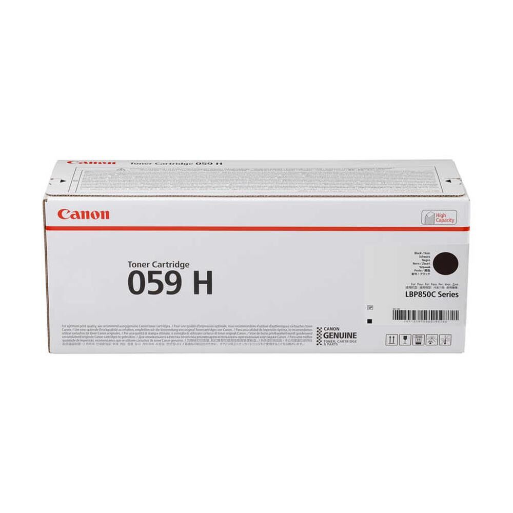 Canon CRG-059H Siyah (Black) Orijinal Yüksek Kapasiteli Lazer Toner (15.500 Sayfa)