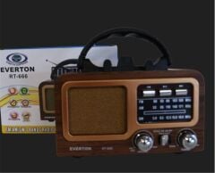 Everton Rt-602 Fm-Usb-Tf-Aux Şarjlı Nostaljik Radyo