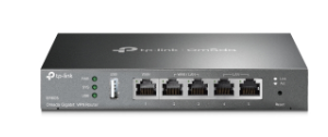 TP-Link Omada ER605 Gigabit Multi-WAN VPN Router SDN Yönetimli Kurumsal Router 1× Gigabit WAN + 2× WAN/LAN + 2× LAN
