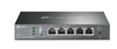 TP-Link Omada ER605 Gigabit Multi-WAN VPN Router SDN Yönetimli Kurumsal Router 1× Gigabit WAN + 2× WAN/LAN + 2× LAN