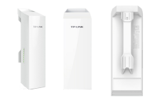 TP‑LINK CPE220 2.4 GHz 300 Mbps 12 dBi 24V PoE Dış Mekan Access Point (5 km Menzil, PTP/PTMP, Weatherproof) – Siyah