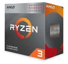 AMD Ryzen 3 3200G 3.60 GHz (4.00 GHz Boost) 4‑Core 4‑Thread 6 MB Önbellek Radeon Vega 8 Grafik 65 W TDP AM4 Soket Kutulu (Box/Fanlı) İşlemci