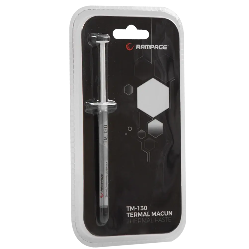 Rampage TM-130 1g 1.63w-m.K Gri Slim Tüp Termal Macun