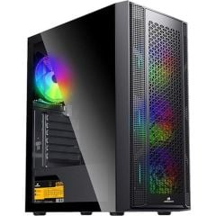 GameBooster GB‑F3107B 650W 80+ Bronze 4×120 mm ARGB Fanlı USB 3.0 ATX Gaming Kasası (PSU Dahil)