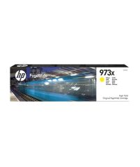 HP 973X Yellow (Sarı) Yüksek Kapasite PageWide Orijinal Mürekkep Kartuşu (F6T83AE)