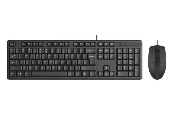 A4Tech KR-3330S Air2 2.4GHz Kablosuz Türkçe Q Klavye + Mouse Set Siyah