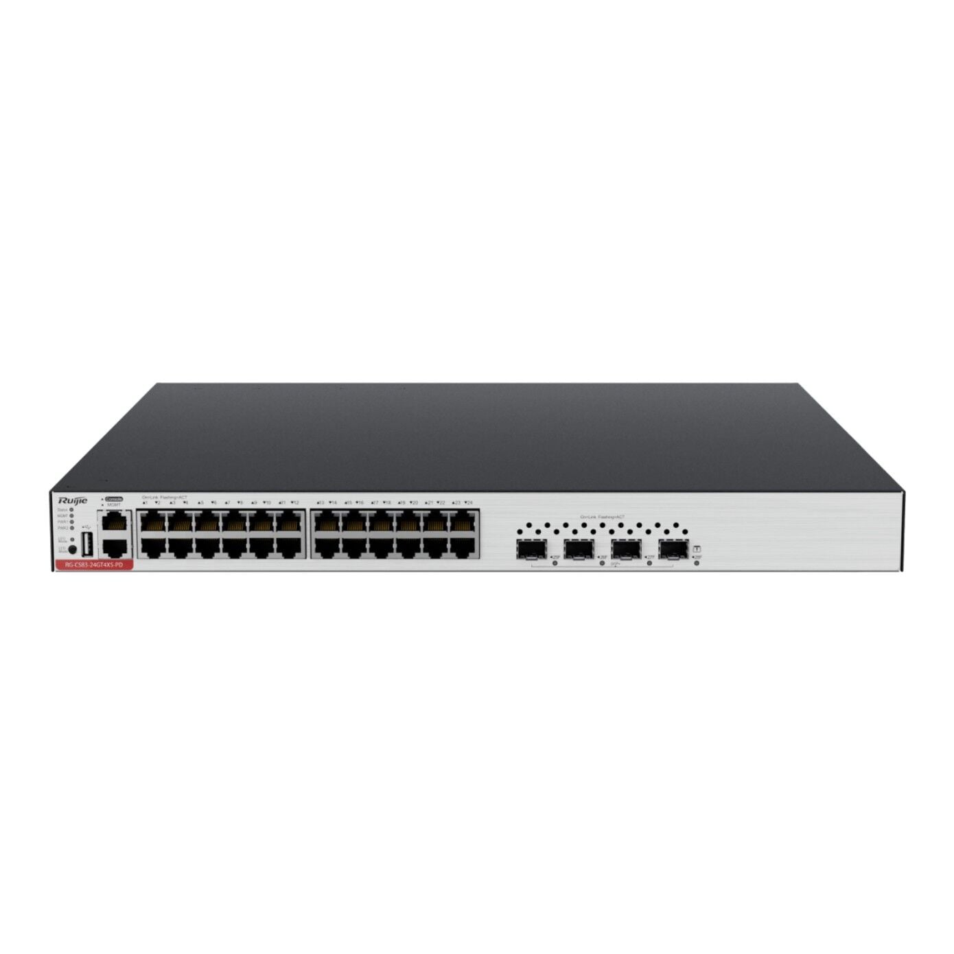 Ruijie RG-CS83-24GT4XS-PD 24-Port Gigabit 740W PoE+ 4x10G SFP+ Layer 3 Yönetilebilir Switch