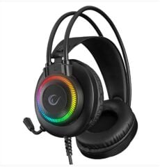 Rampage RM-K27 X-JAMMER RGB LED 3.5mm + USB Kablolu Stereo Gaming Kulak Üstü Mikrofonlu Oyuncu Kulaklığı