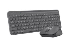 A4Tech FG3300 Air2 Silent 2.4GHz Kablosuz Türkçe Q Klavye + Mouse Set Gri (2000 DPI)