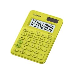 Casio MS-7UC-YG 10 Haneli Renkli Mini Masa Üstü Hesap Makinesi - Limon Sarısı