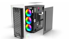 Inca EMG-15XB Kumandalı 4x120mm ARGB Fan Gaming Computer Case