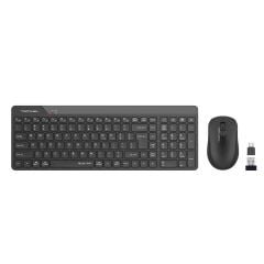 A4Tech FG2300 Air2 Silent 2.4GHz Kablosuz Türkçe Q Klavye + Mouse Set Siyah