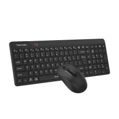 A4Tech FG2300 Air2 Silent 2.4GHz Kablosuz Türkçe Q Klavye + Mouse Set Siyah