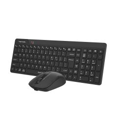 A4Tech FG2300 Air2 Silent 2.4GHz Kablosuz Türkçe Q Klavye + Mouse Set Siyah