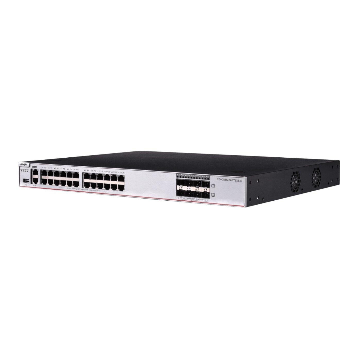 RUIJIE RG-CS85-24GT8XS-D 24-Port 1GE RJ45 8X10G SFP L-3 Yönetilebilir Switch