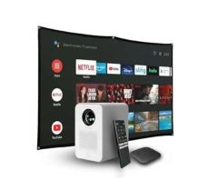 HP CC500 Yüksek Parlak 3in1 FHD Projector 600 Led Lms ( Stick- 84 İnç Perde)