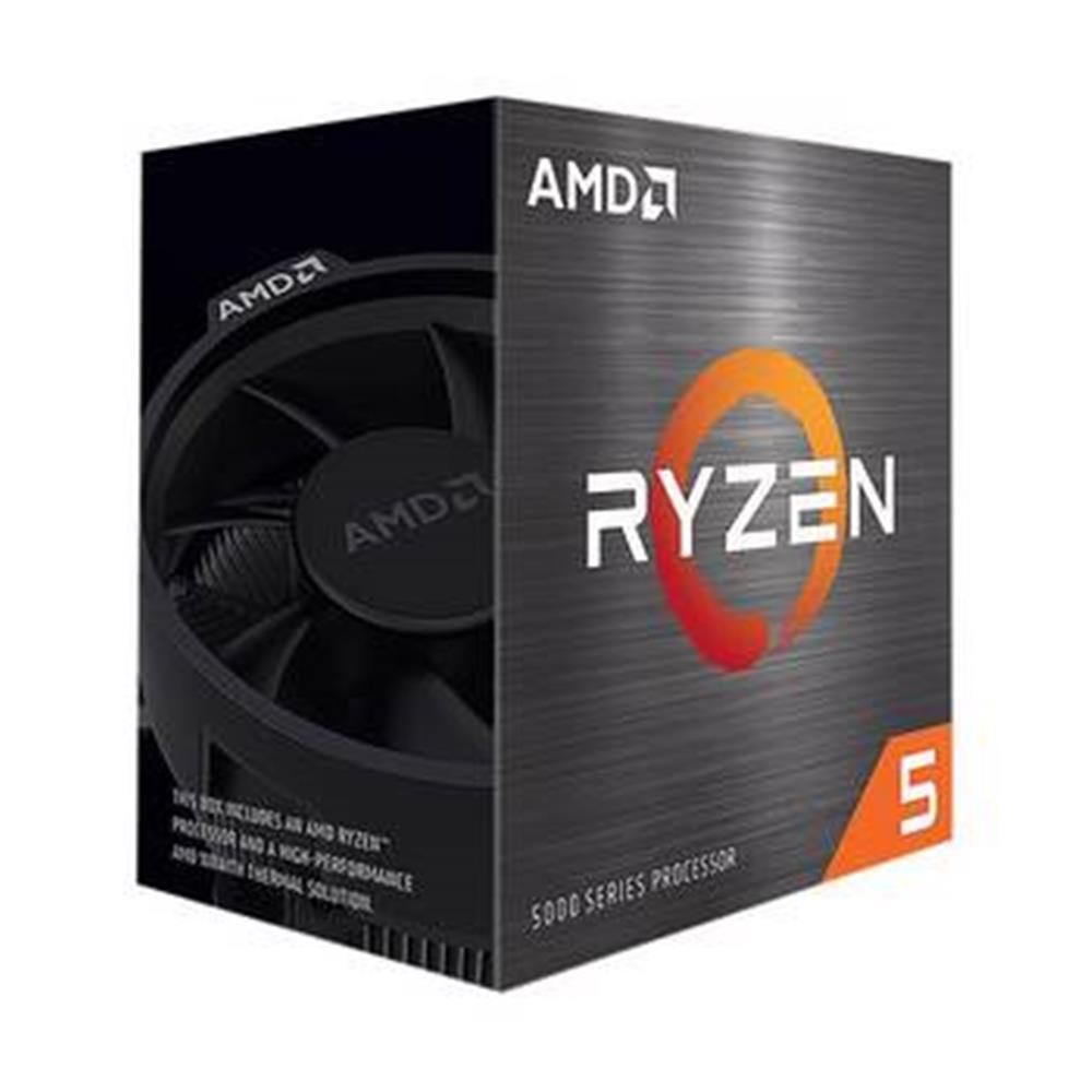 AMD Ryzen 5 5600 3.5 GHz (Boost 4.4 GHz) 6 Çekirdek / 12 Thread 32 MB L3‑Cache 65 W AM4 Soket Box (Kutulu) İşlemci