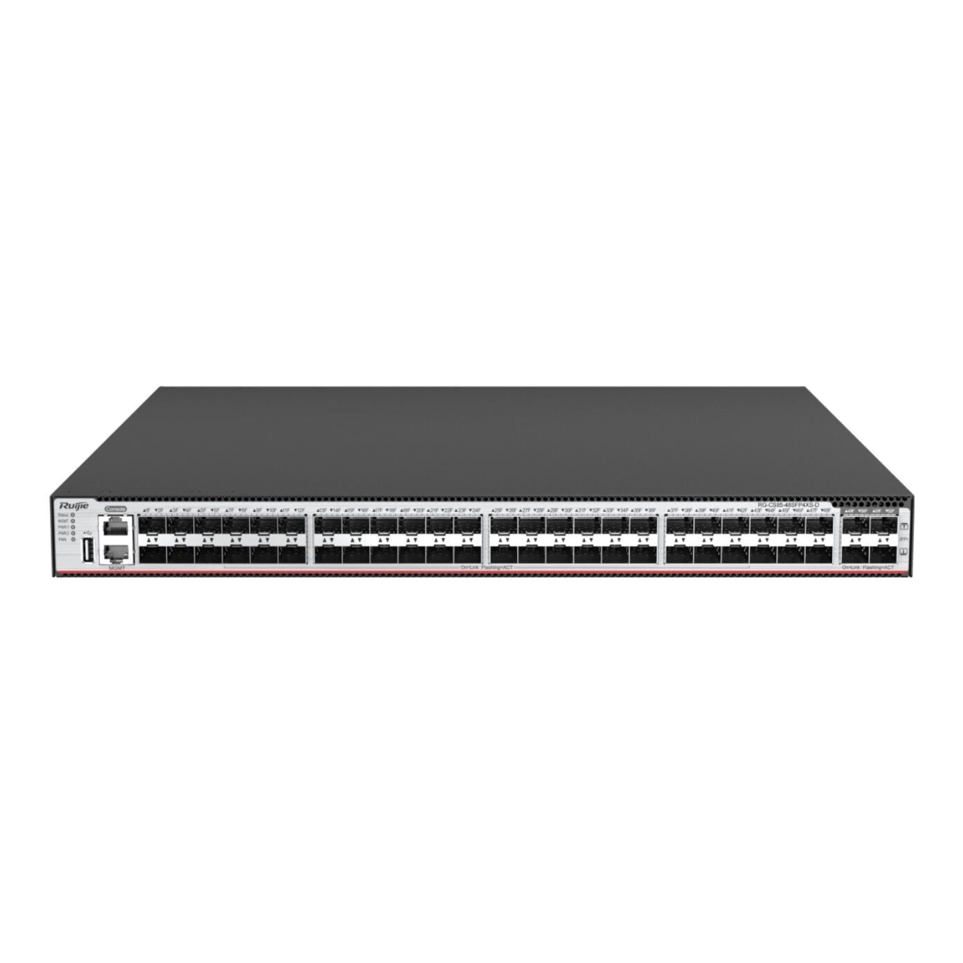 Ruijie RG-CS85-48SFP4XS-D 48-Port SFP Gigabit 4x10G SFP+ Layer 3 Yönetilebilir Switch