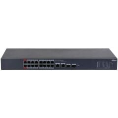 Dahua CS4218-16ET-135 16 Port 10/100Mbps + 2 Port RJ45/SFP Combo Gigabit Cloud Yönetilebilir 135W PoE Switch