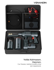 VENANDİN CRMS-001 CarMaster Profesyonel Araç Bakım ve Yardım Seti