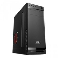 PowerBoost VK‑A002S 250 W ATX Shiny Piano Siyah Midi‑Tower Siyah Çelik SGCC Kasa (USB 2.0 x2, HD Audio/Mic, ATX / Micro‑ATX, 7 Genişleme Yuvası, 5.25″×1, 3.5″×2, 2.5″×2, Boyutlar 338×173×410 mm)