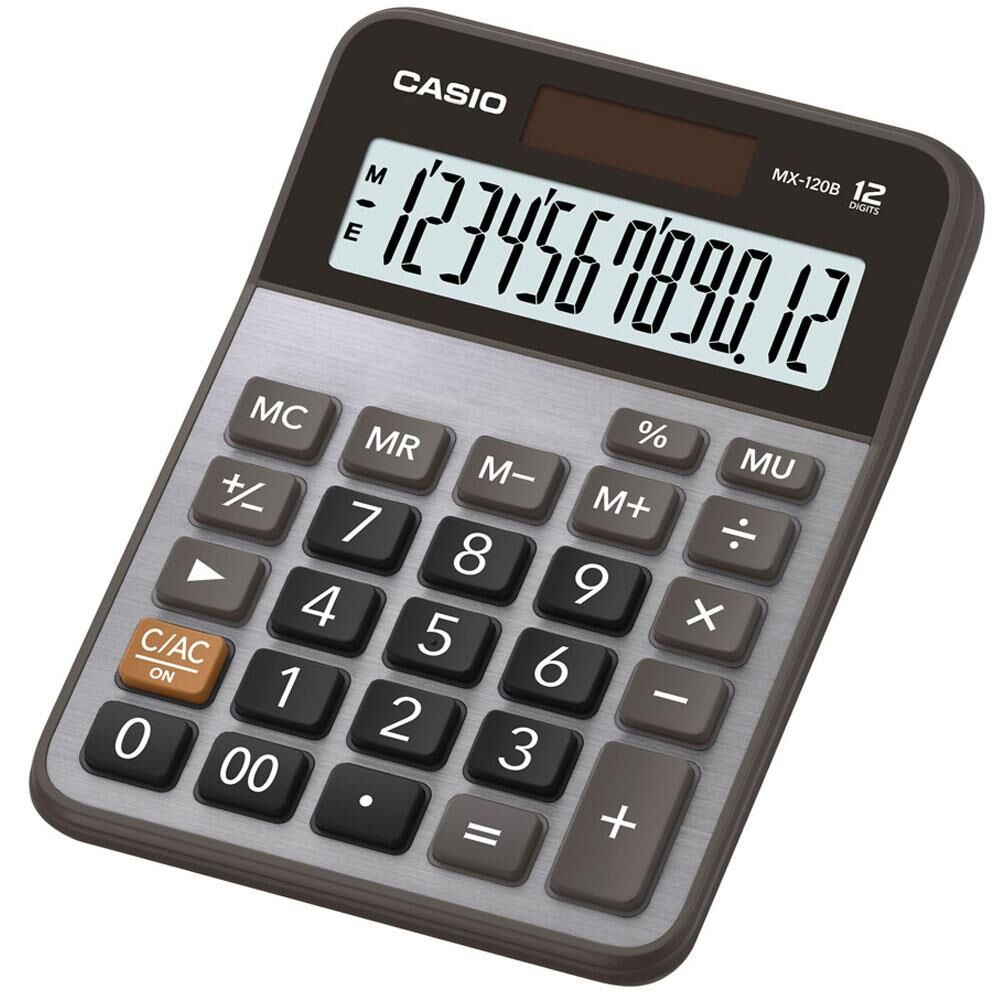 Casio MX-120B 12 Haneli Masaüstü Hesap Makinesi - Mini Masa Tipi