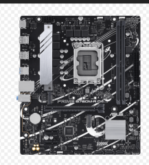 ASUS PRIME B760M-R D4 Intel B760 LGA1700 DDR4 5333MHz HDMI 2x M.2 USB 3.2 AURA RGB Micro ATX Anakart